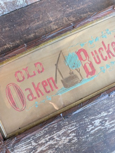 Antique 1880s victorian motto - 1880s,